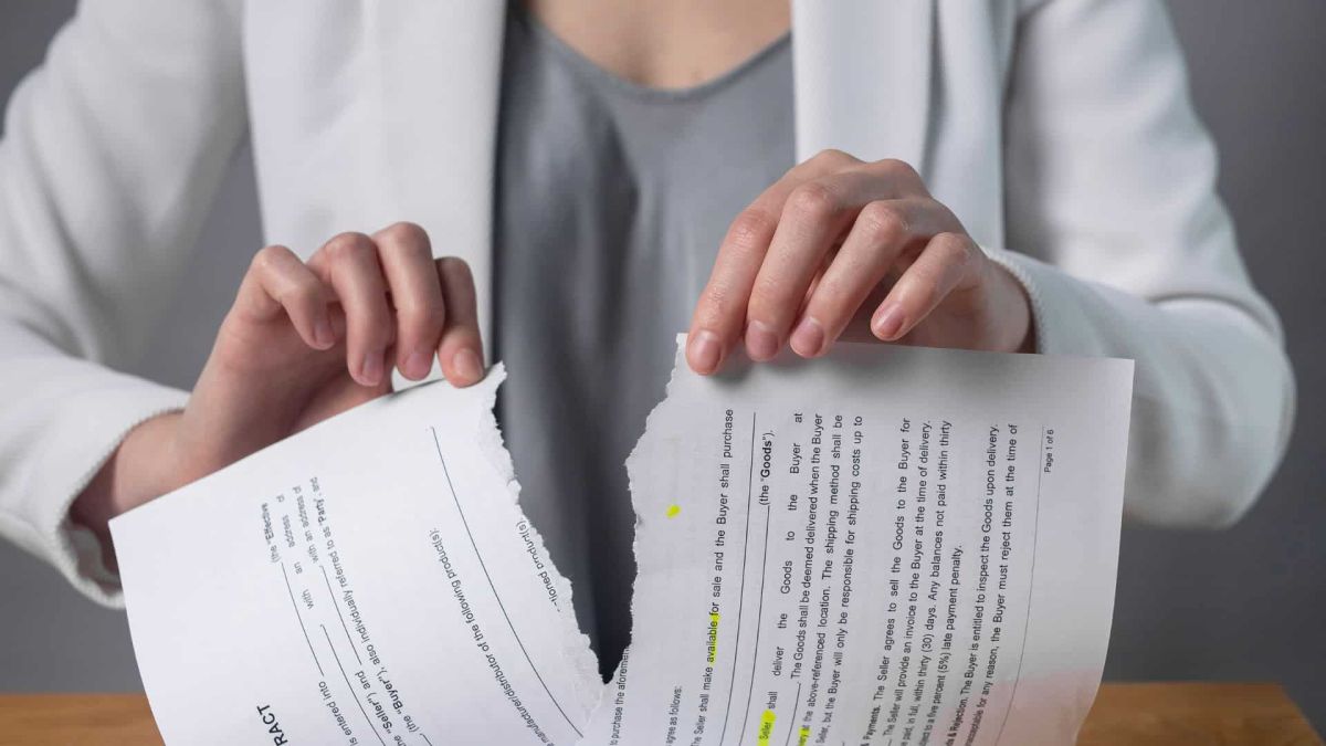 Asesoría legal por incumplimiento de contrato